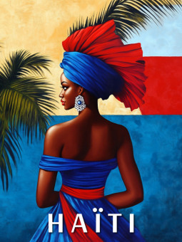Poster - Haiti Art - Accueil | Oueso - Contemporary Afro Art