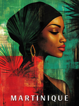 Affiche - Martinique Art - Accueil | Oueso - Art Afro Contemporain