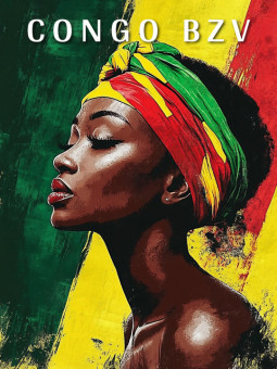 Poster - Congo BZV Art - Accueil | Oueso - Contemporary Afro Art