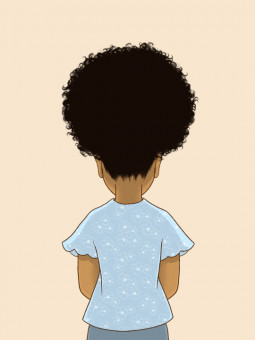 Affiche - Afro puff - Accueil | Oueso - Art Afro Contemporain
