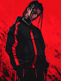 Poster - Holozone - Accueil | Oueso - Contemporary Afro Art