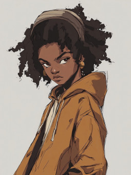 Poster - Survi - Accueil | Oueso - Contemporary Afro Art