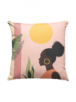 Cushion - Futur - Accueil | Oueso - Contemporary Afro Art