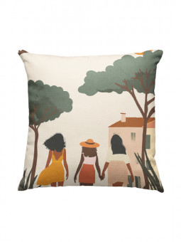 Cushion - Union - Accueil | Oueso - Contemporary Afro Art