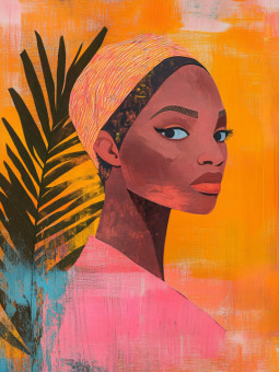 Poster - Soledad - Accueil | Oueso - Contemporary Afro Art