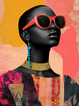 Affiche - Miss desy - Accueil | Oueso - Art Afro Contemporain