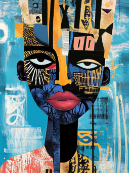 Poster - Makiadi - Accueil | Oueso - Contemporary Afro Art