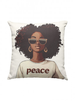Cushion - Paix - Accueil | Oueso - Contemporary Afro Art