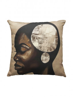 Cushion - Réflexions lunaires - Accueil | Oueso - Contemporary Afro...