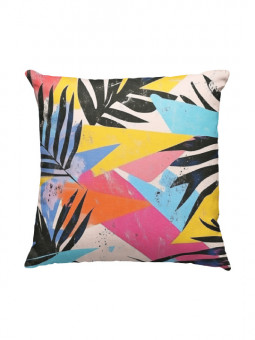 Coussin - Éclats tropicaux - Accueil | Oueso - Art Afro Contemporain