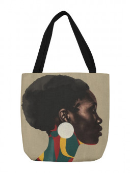 Tote bag - Vibrance - Accueil | Oueso - Art Afro Contemporain