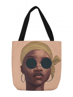 Tote bag - Regard solaire - Accueil | Oueso - Contemporary Afro Art