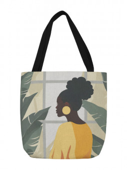 Tote bag - Éclat Naturel - Accueil | Oueso - Art Afro Contemporain