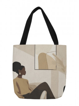 Tote bag - Tranquillité intérieure - Accueil | Oueso - Art Afro Con...