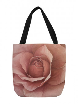 Tote bag - Fleurs roses - Accueil | Oueso - Art Afro Contemporain