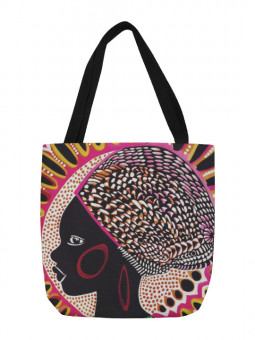 Tote bag - Rayonnement africain - Accueil | Oueso - Art Afro Contem...