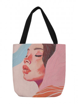 Tote bag - Rêverie colorée - Accueil | Oueso - Art Afro Contemporain