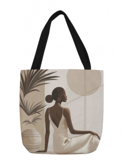 Tote bag - Femme africaine - Accueil | Oueso - Art Afro Contemporain