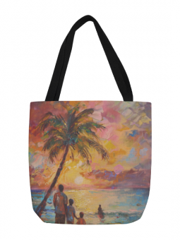 Tote bag - Arc-en-ciel - Accueil | Oueso - Art Afro Contemporain