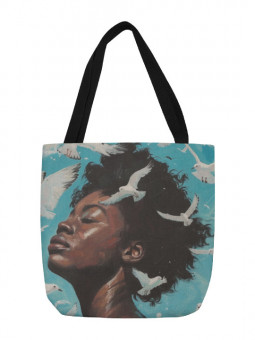 Tote bag - Liberté - Accueil | Oueso - Contemporary Afro Art