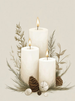 Poster - Warm Hearts - Accueil | Oueso - Contemporary Afro Art