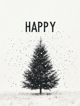 Affiche - Happy tree - Accueil | Oueso - Art Afro Contemporain