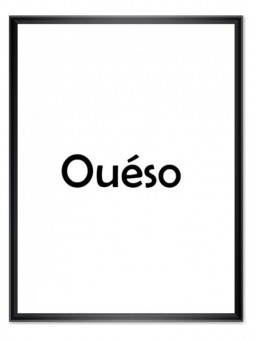 Standard black frame - Accueil | Oueso - Contemporary Afro Art