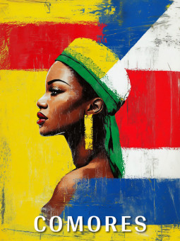 Poster - Comores Art - Accueil | Oueso - Contemporary Afro Art
