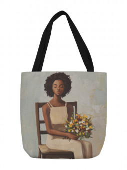 Tote bag - Introspection - Accueil | Oueso - Contemporary Afro Art