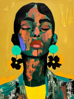 Poster - Kiro - Accueil | Oueso - Contemporary Afro Art