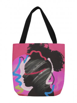 Tote bag - Glamour - Accueil | Oueso - Contemporary Afro Art