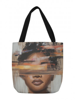 Tote bag - Flou - Accueil | Oueso - Contemporary Afro Art