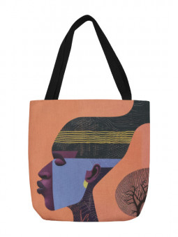 Tote bag - Arbre de pensée - Accueil | Oueso - Contemporary Afro Art