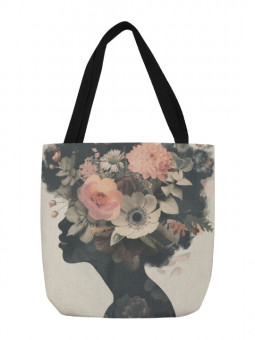 Tote bag - Éclosion - Accueil | Oueso - Contemporary Afro Art