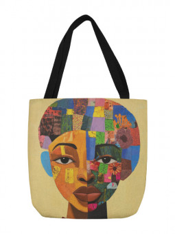 Tote bag - Puzzle - Accueil | Oueso - Art Afro Contemporain