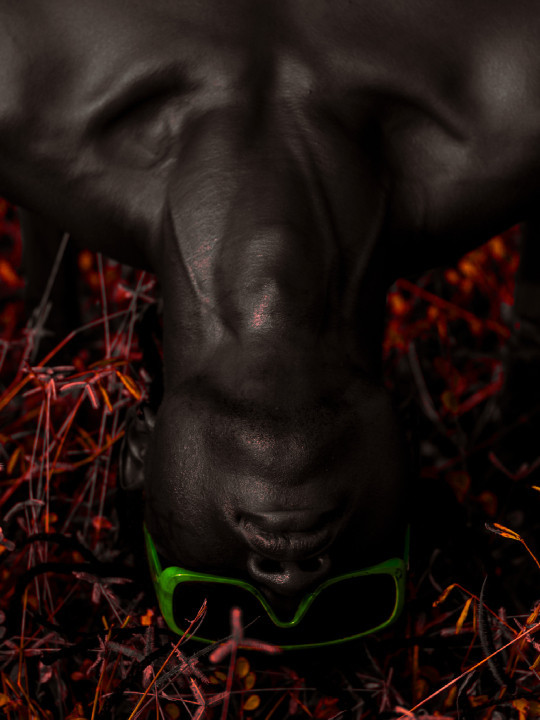 Poster - Mucular neck - Accueil | Oueso - Contemporary Afro Art Poster - Mucular neck-Accueil-OUESO