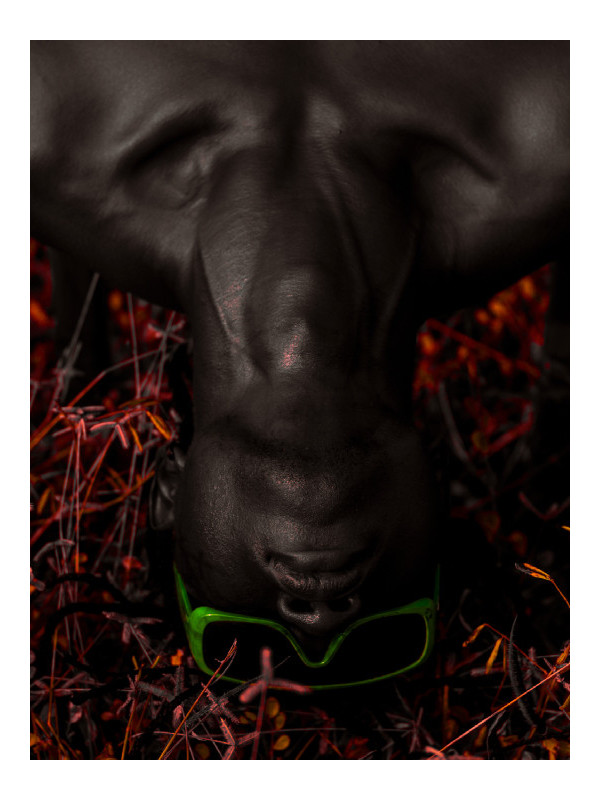 Poster - Mucular neck - Accueil | Oueso - Contemporary Afro Art Poster - Mucular neck - Accueil | Oueso - Contemporary Afro Art