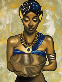 Affiche - Olga - Accueil | Oueso - Art Afro Contemporain