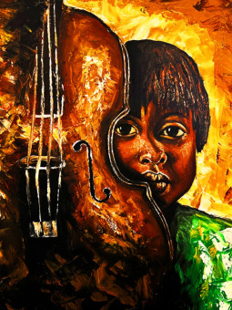 Poster - Soul in Harmony - Accueil | Oueso - Contemporary Afro Art