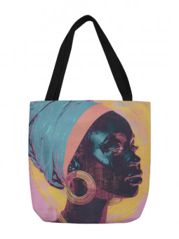 Tote bag - Solara - Accueil | Oueso - Art Afro Contemporain