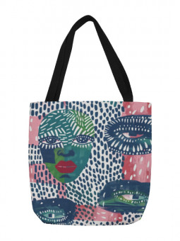 Tote bag - Khalima - Accueil | Oueso - Contemporary Afro Art