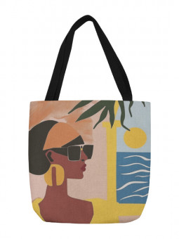 Tote bag - Solyma - Accueil | Oueso - Contemporary Afro Art