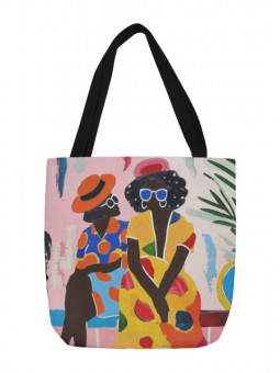 Tote bag - Exubérance - Accueil | Oueso - Art Afro Contemporain