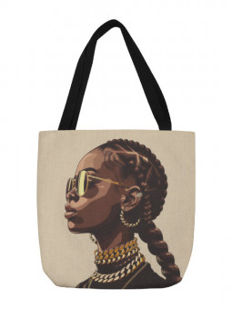 Tote bag - Grace - Accueil | Oueso - Art Afro Contemporain