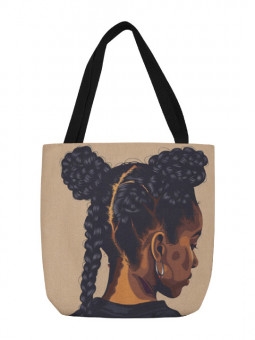 Tote bag - Secret - Accueil | Oueso - Contemporary Afro Art