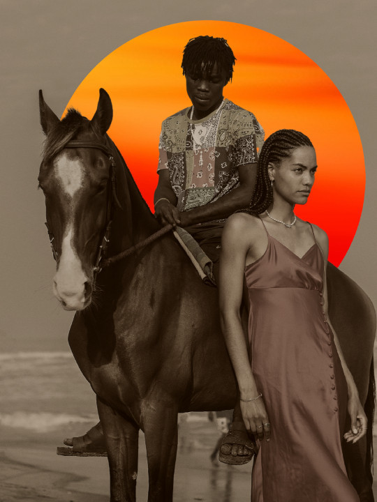 Affiche - Équilibre Sauvage - Accueil | Oueso - Art Afro Contemporain Affiche - Équilibre Sauvage-Accueil-OUESO