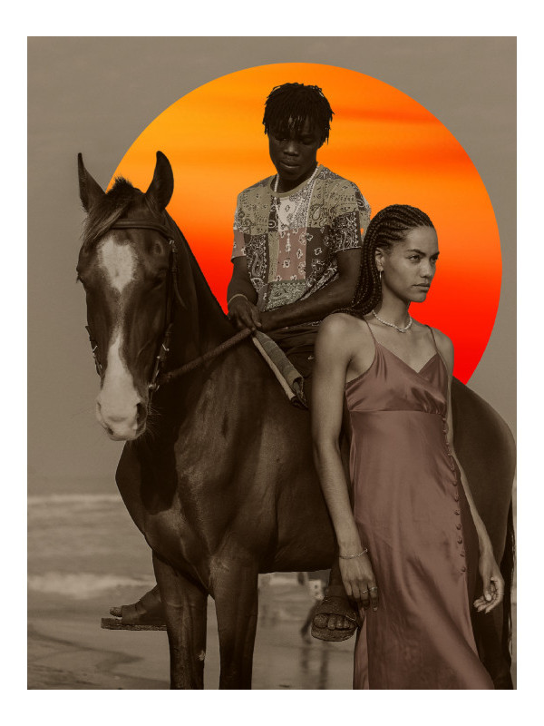 Affiche - Équilibre Sauvage - Accueil | Oueso - Art Afro Contemporain Affiche - Équilibre Sauvage - Accueil | Oueso - Art Afro Contemporain