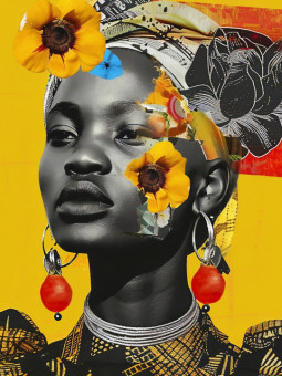 Poster - Seri - Accueil | Oueso - Contemporary Afro Art