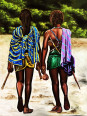 Poster - Voyage (PATTI BLUEH) - Accueil | Oueso - Contemporary Afro...