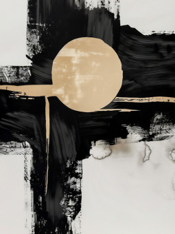 Poster - Sun cross - Accueil | Oueso - Contemporary Afro Art